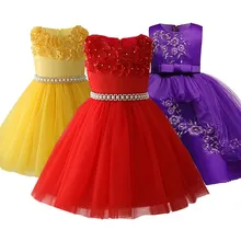 Детское платье-пачка принцессы для дня рождения; нарядное платье для девочек; кружевное детское платье подружки невесты; элегантное платье для девочек; Рождественская одежда