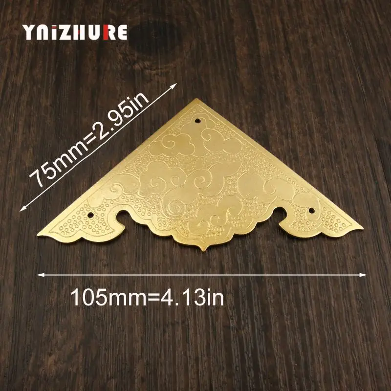 8pcs-Antique-Copper-Angle-Sheet-Angle-Flower-Chinese-Furniture-Accessories-Pure-Copper-Brass-Paste-The-Corner (1)