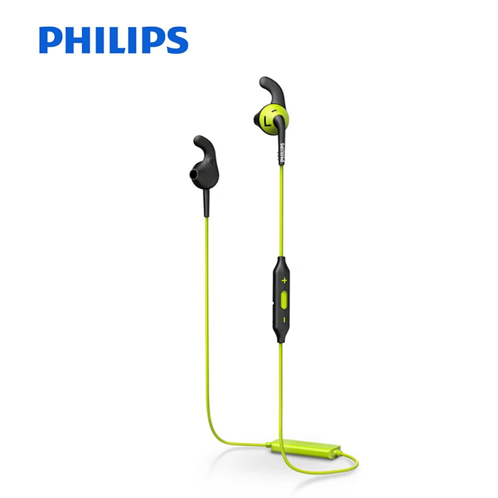 Оригинальные беспроводные bluetooth наушники Philips SHQ6500 спортивные вкладыши гарнитура