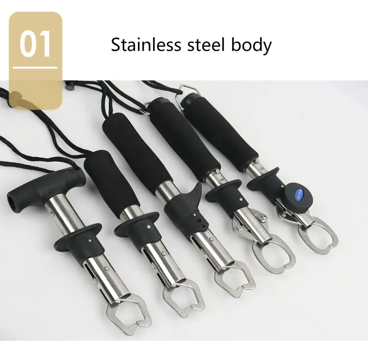 Tragbare Angeln Greifer Greifen Fangen Mund Lip Greifer Grabber Catcher Fisch Grip Haken Angeln Tackle-Tool Articulos De Pesca – Detail 8