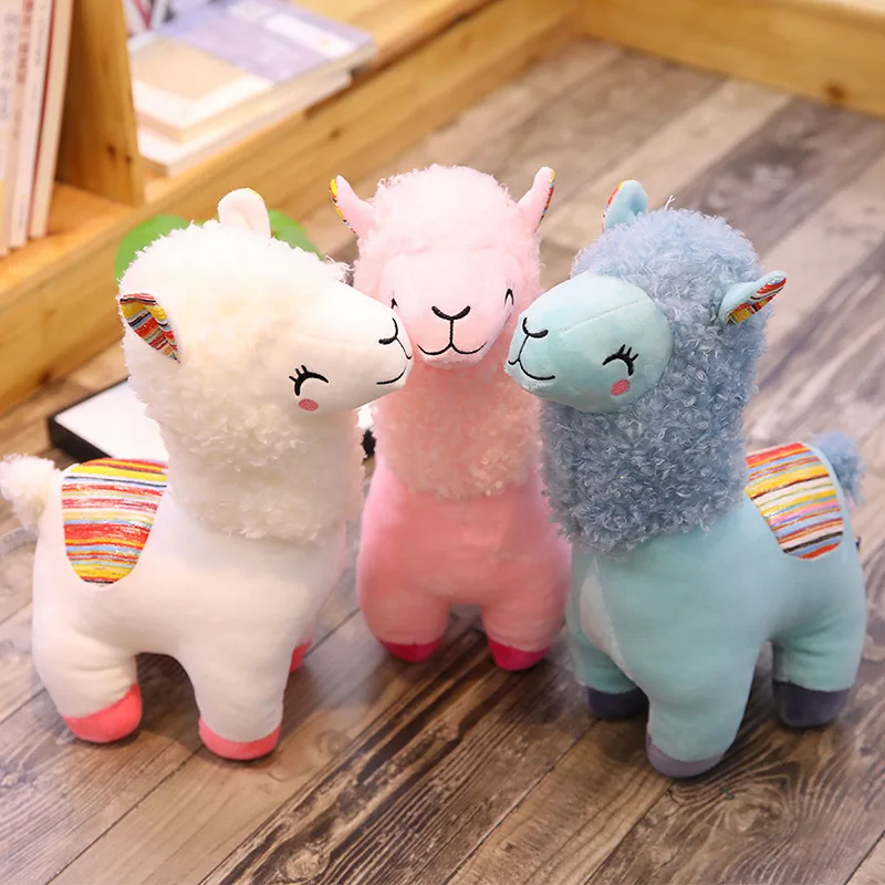 

The new squint alpaca girl doll plush toy festival a birthday present