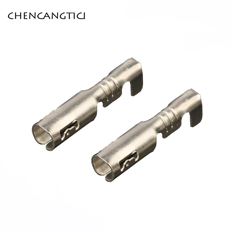 Wire Connectors 20 Pcs Auto Bullet Butt Cold-Pressed Quick Connection Splice Terminal For Connector Crimp Loose Pins DJ211-3.5A
