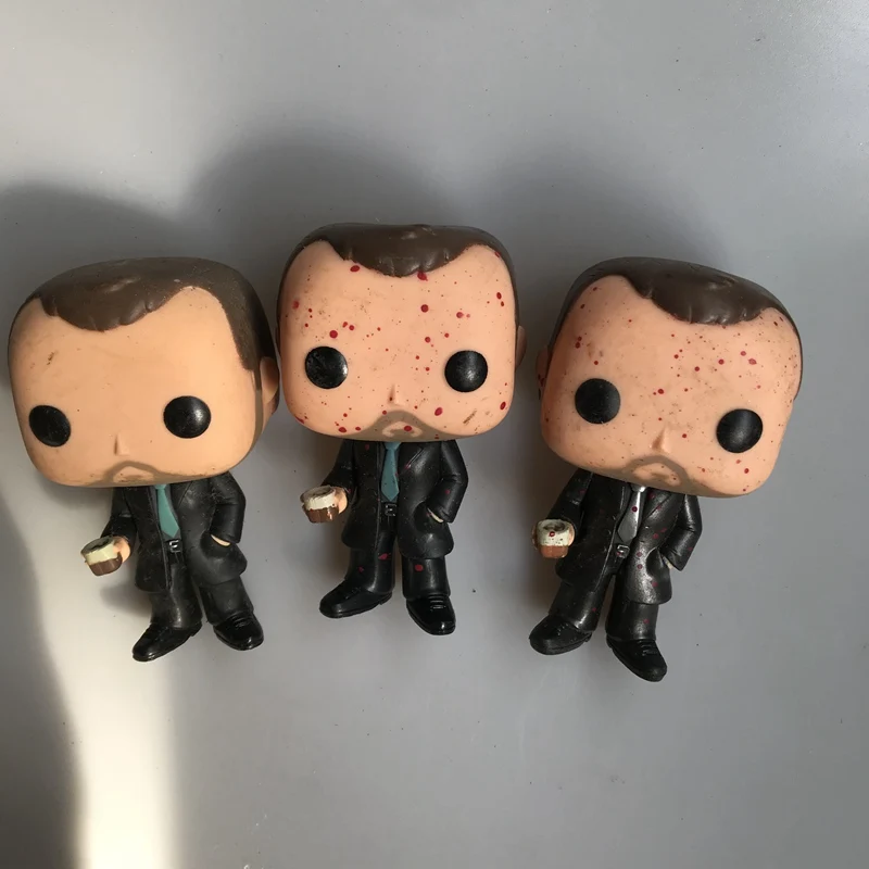 Funko pop Secondhand Сверхъестественное-Crowley Bloody Виниловая фигурка Коллекционная модель свободная игрушка