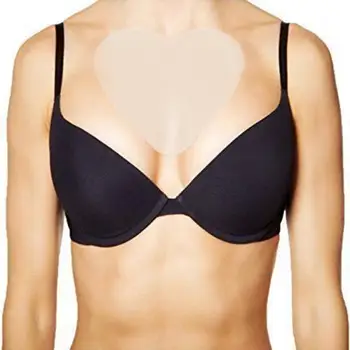 

Chest Breast Cleavage Enhancers Bra Foam Insert Chest Cup Reusable Eco-Grade Silicone Anti-Wrinkle-Ageing Maquillaje TSLM2
