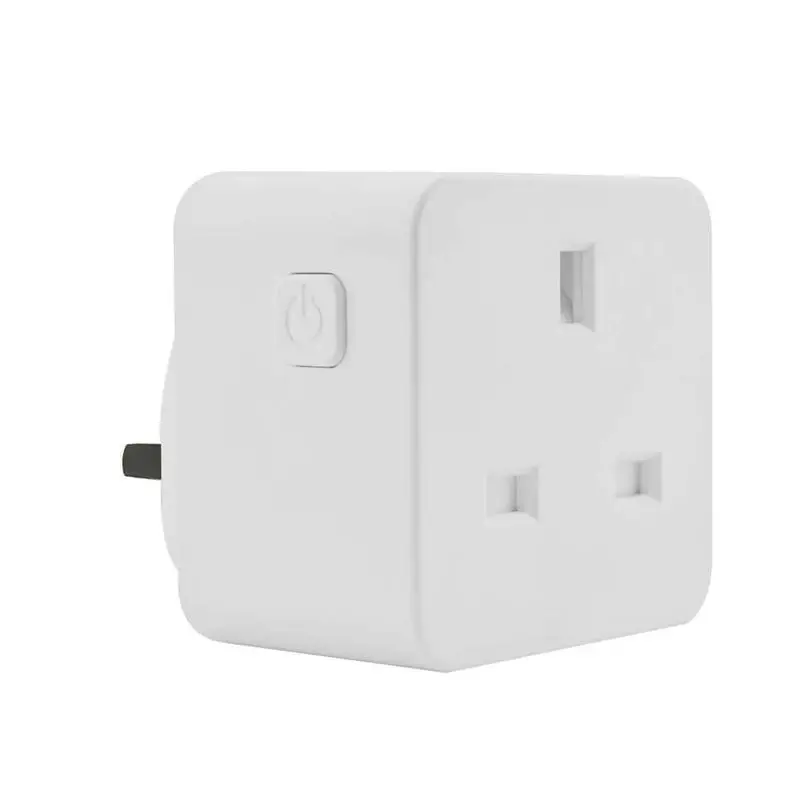 

Smart Plug Wifi Power Socket Outlet App Wireless Remote Control Socket For Alexa And Google Home App Remotely Control(Uk Plug)