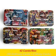 42 карты/коробка Yu Gi Oh английская версия битвы карты коробка коллекция карты детская игрушка подарок