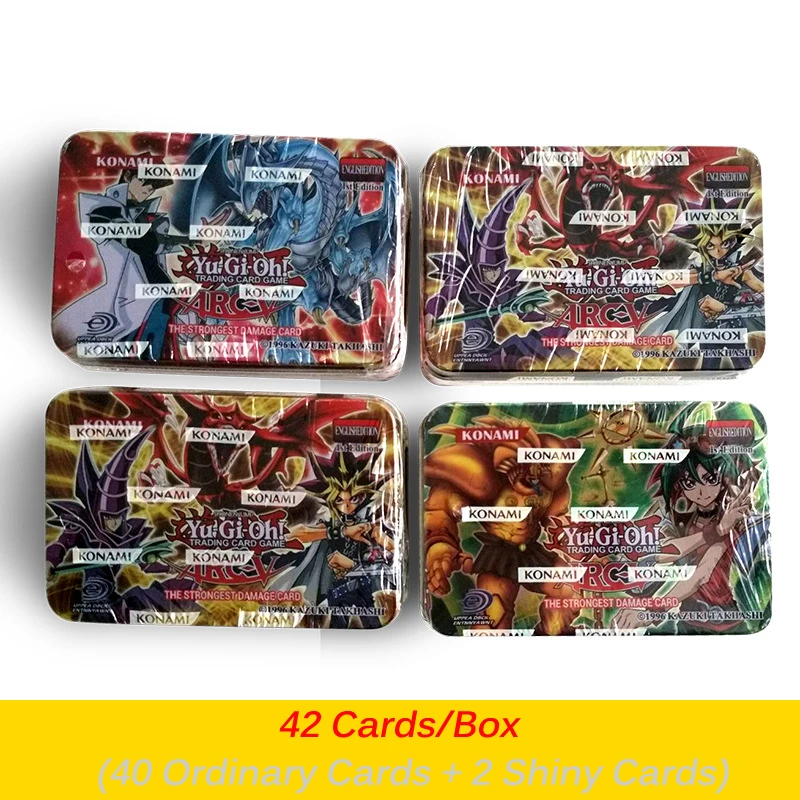 

42 Cards/Box Yu Gi Oh English Version of The Battle Card Box Collection Card Child Toy Gift