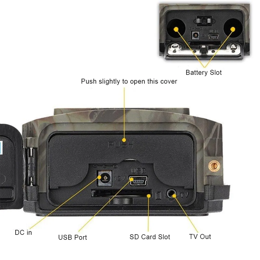 940NM охотничья камера S680M 12MP HD1080P 2," ЖК-камера с MMS GPRS SMTP FTP GSM Trail Hunt Game