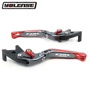 

For HONDA CBR500R CBR 500R 2013-2019 2018 2017 2016 Motorcycle CNC Adjustable Folding Extendable Brake Clutch Lever With logo
