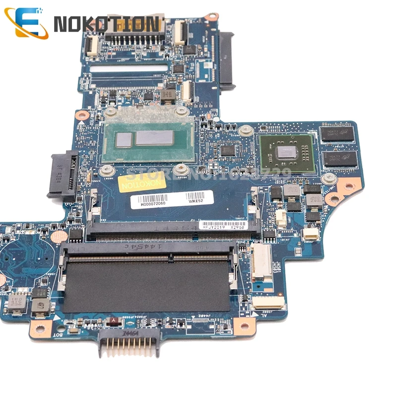 astounding  NOKOTION H000072060 CA10SUG CUG MB Mainboard For Toshiba Satellite L40-B L40 laptop motherboard SR1
