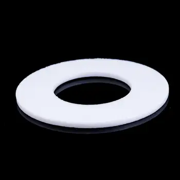 

5 PCS 68x32x3mm Fit DN25 Flange PTFE Flat Washer Gaskets Spacer Insulation Sealing Ring Strip