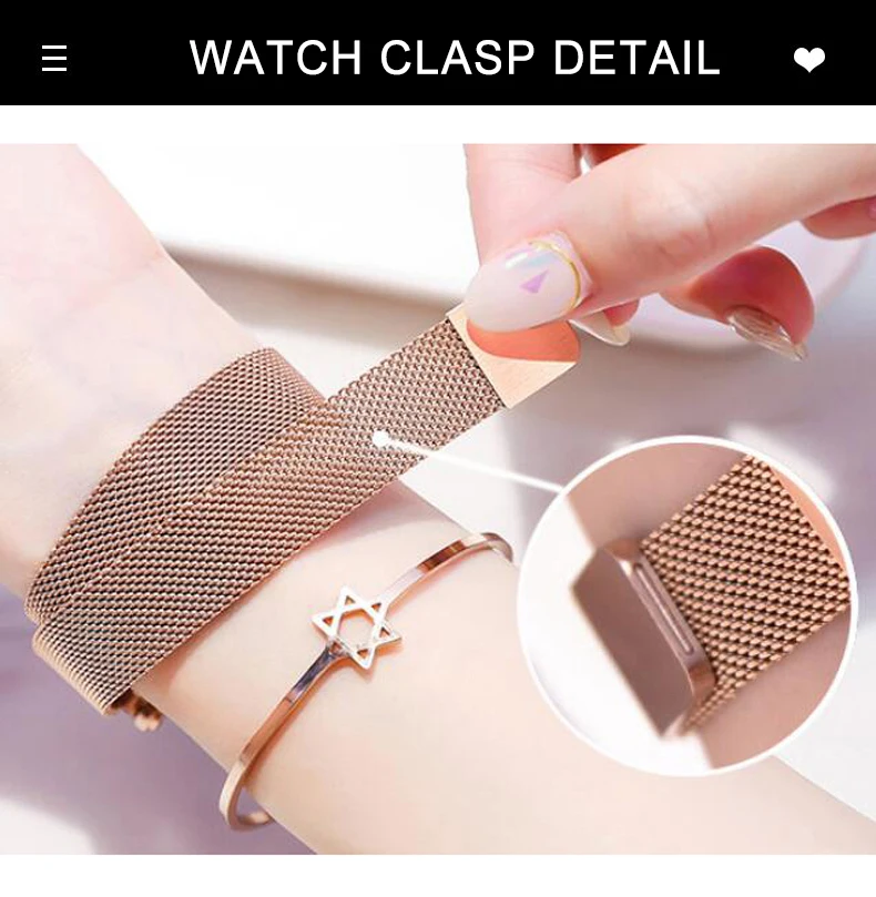 Luxus Starry Sky Edelstahl Mesh Armband Uhren Für Frauen Kristall Analog Quarz Armbanduhren Damen Sport Kleid Uhr