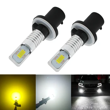 

2pcs Car Fog Lights Canbus 72W CSP 3570 H27 880 881 LED Replacement Bulbs 6000K 3000K For Auto Fog Lamp Lights Driving Lamps 12V