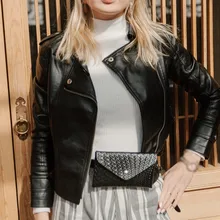 Женская кожаная сумка через плечо, сумка для мобильного телефона на застежке, спортивная сумка-мессенджер на открытом воздухе, Сумка с ремнем, сумка для живота, кошелек