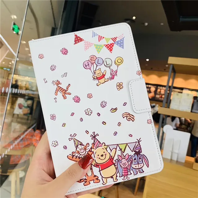 ПУ-чехол для iPad 9,7/ 9,7/Pro 9,7 inch/Air1/Air2 Cardcaptor Sakura Единорог Одна деталь Сейлор Мун узор - Цвет: 18