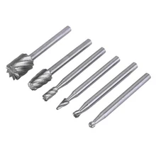6 шт. фрезерный станок из быстрорежущей титановой стали Dremel, роторный фрезерный станок, роторный напильник, деревообрабатывающий инструмент, сверло для сверления, гравировальные сверла 6 шт. фрезерный станок из быстрорежущей титановой стали Dremel, роторный фрезерный станок, роторный напильник, деревообрабатывающий инструмент, сверло для сверления, гравировальные сверла