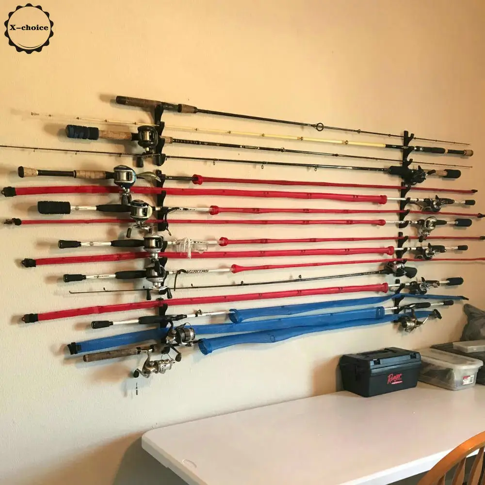 Ceiling Diy Fishing Pole Holder Pvc Pipe Pvc Fish Rod Roof Rack