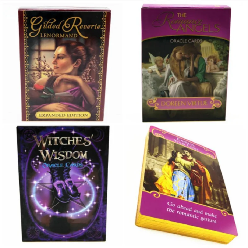 Английские карты Oracle колода карт Таро руководство настольная игра карта ведьмы