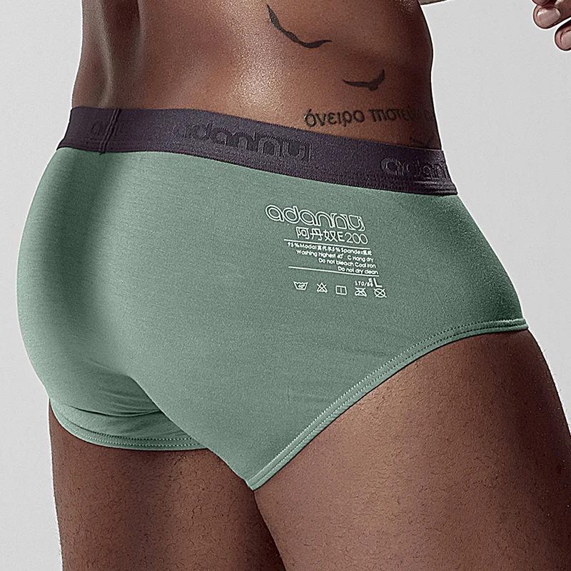 Мужские сетчатые трусы боксеры AD307 сексуальные в полоску нижнее белье для мужчин