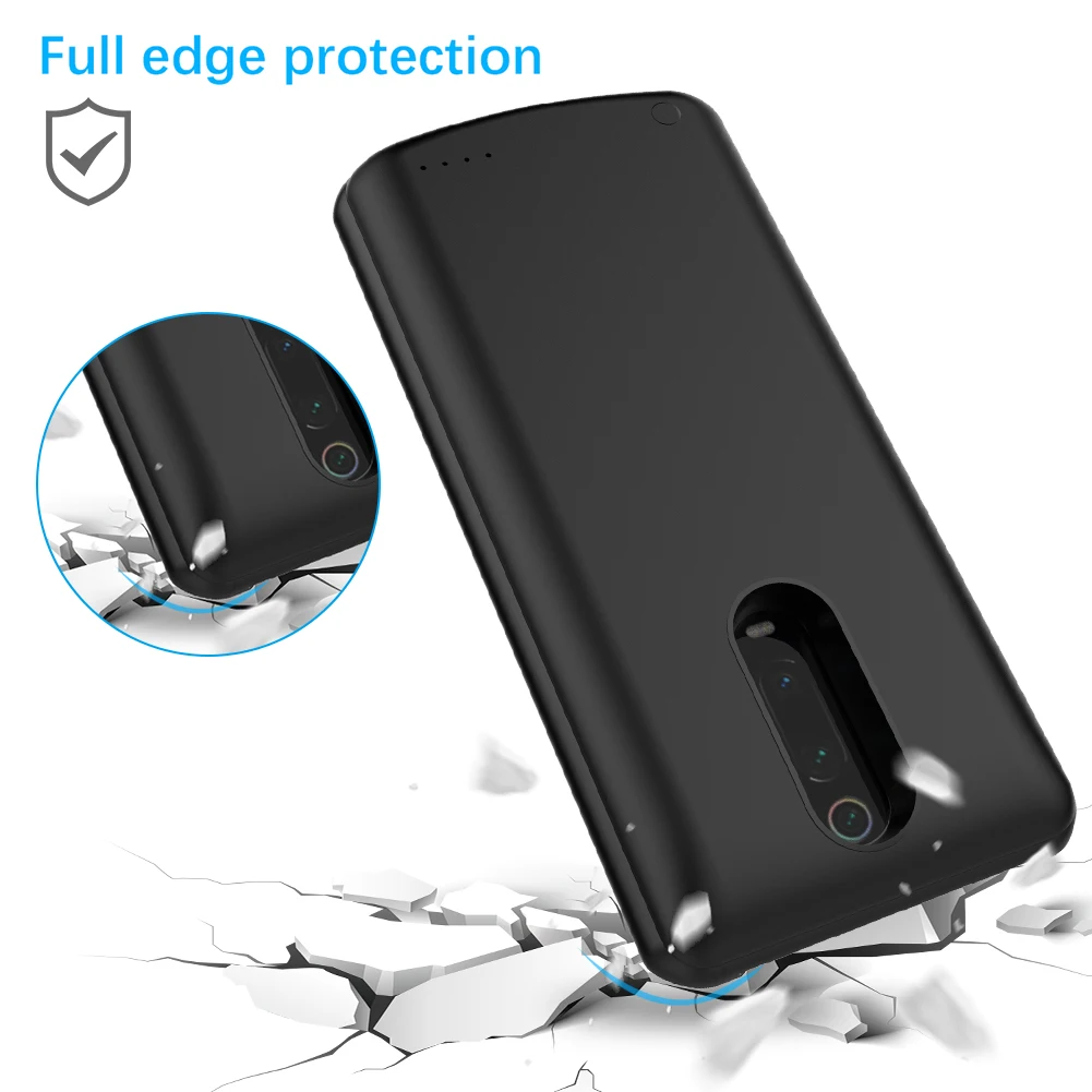 mi 9t pro bateria casos 6500mah bateria