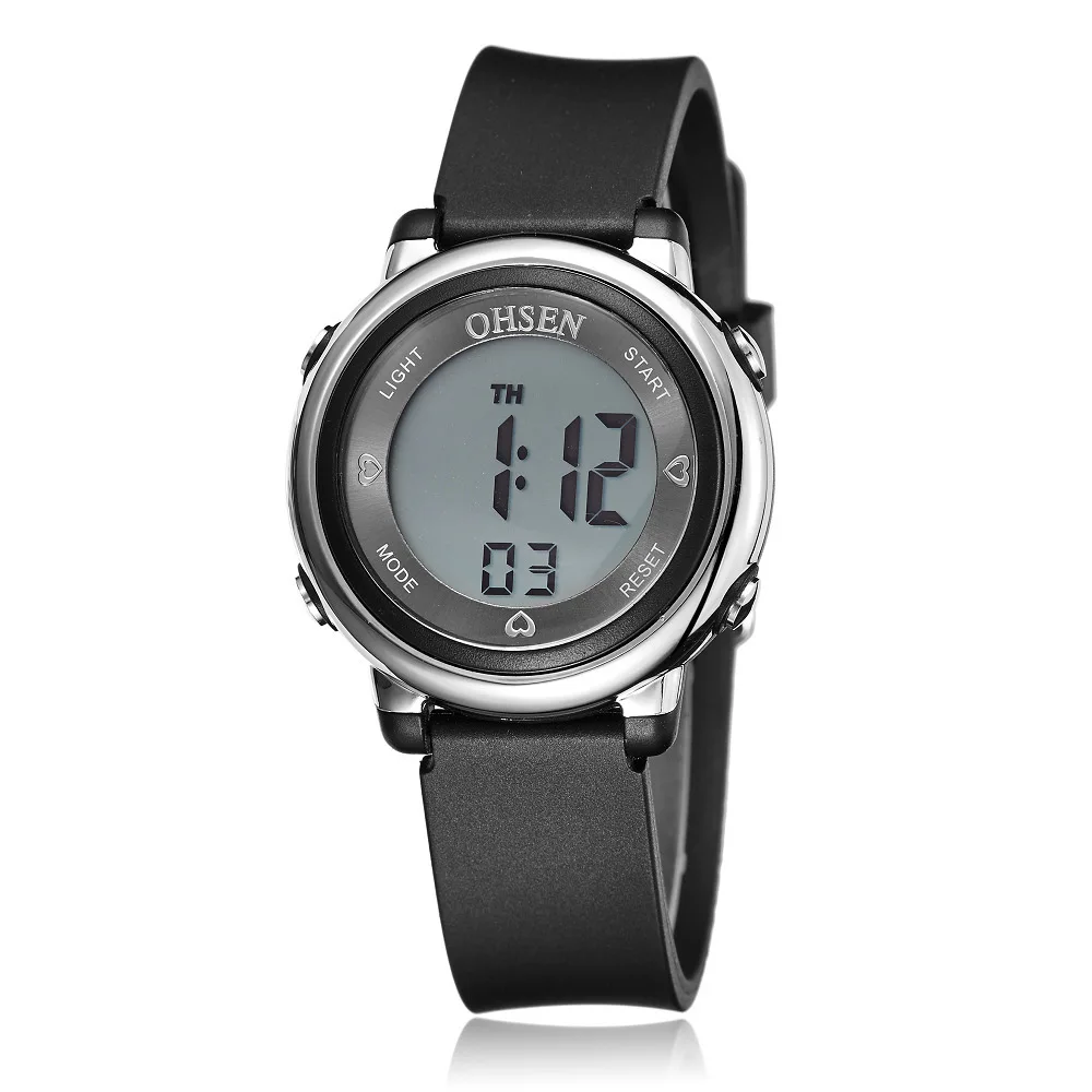 

Hot Selling Ohsen Onsun Ad1605 Multi-functional Dual Display Electronic Waterproof Outdoor New Style LED Watch