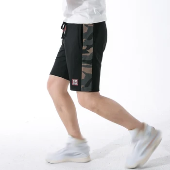 

Summer short masculino 2020 Casual Home Shorts Men Fitness Beach Shorts Breathable Side stitching Cotton Sweatpants M-3XL