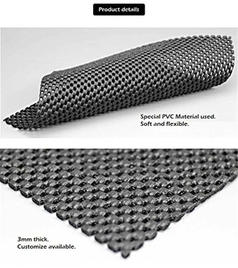 2PCS-high-quality-Car-Dashboard-Anti-Slip-Sticky-Premium-mat-for-Phone-GPS-cards-Black-PVC (2)