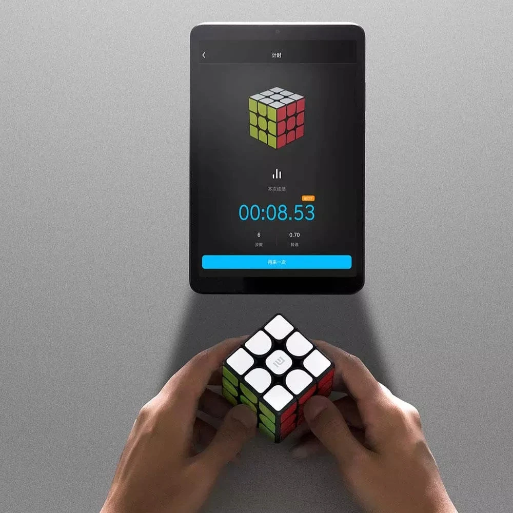 Новейший XIAOMI Bluetooth магический куб Смарт шлюз связь 3x3x3 квадратный Магнитный куб головоломка научное образование игрушка подарок