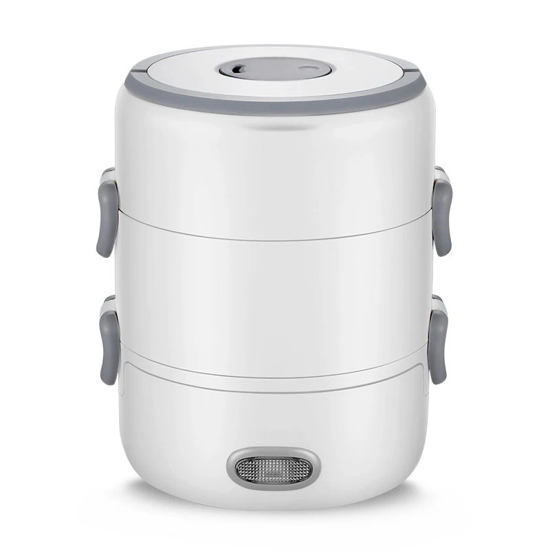 

Mini Steam Rice Cooker Food Electric 2pcs Ceramic Soup Containers for Lunch Boxes 220V Kitchen Appliances