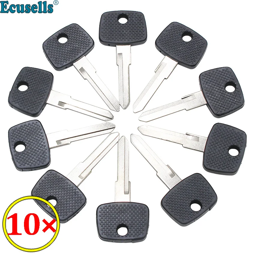 

10pcs/lot Transponder key shell case fob for Mercedes Actros Atego Axor Sprinter Vito for Benz YM15 uncut blade