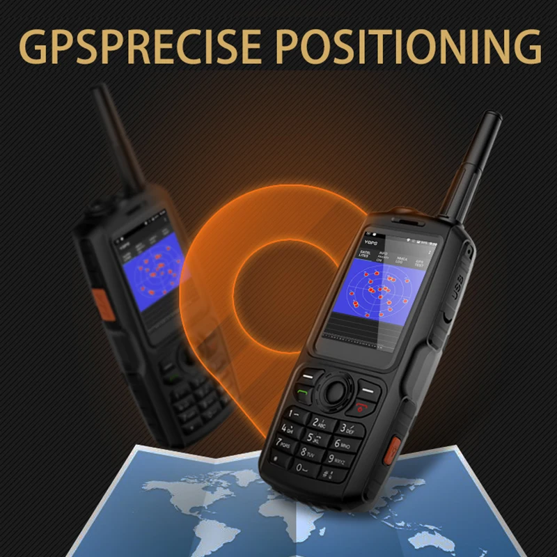 Alps A18 IP68 Zello Smart Walkie Talkie Android мобильный телефон PTT UHF домофон 2,4 ''3800 мАч MT6572 5MP камера POC стерео динамик