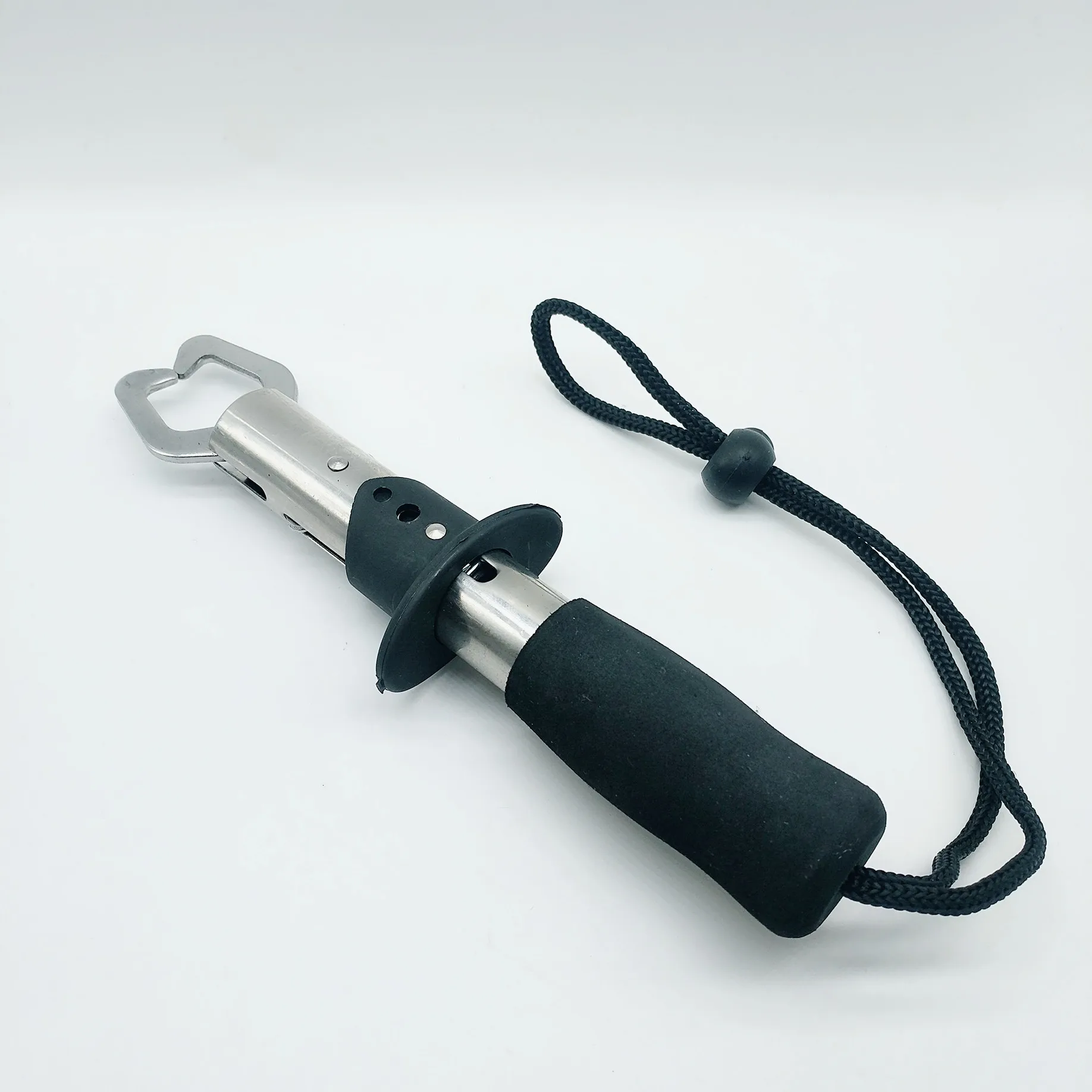 

Stainless Steel 19 Cm Straight Handle Fish Grip Fishing Clamp Multi-functional Forceps Fish Folder Fish Catching Device Take yu