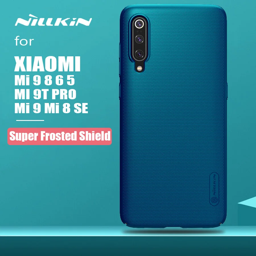 Для Xiaomi mi 9 Lite mi 8 SE mi 5 mi 6 чехол Nillkin суперматовый защитный чехол из поликарбоната для Xiaomi mi 9 mi 8 mi 6 mi 5 mi 9T Pro Чехол