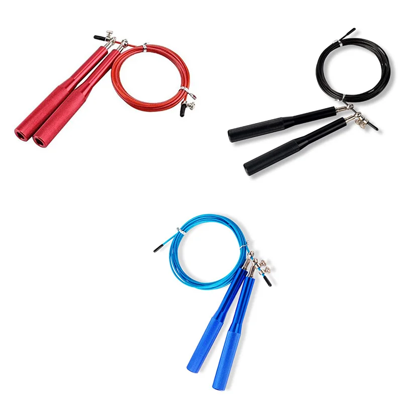 

Ultra-Speed Skipping Rope Steel Wire Jumping Ropes for Boxing Gym Fitness Training 3 Meters Adjustable Speed Gym