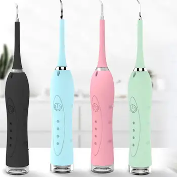 

Electric Portable Sonic Dental Scaler Tooth Calculus Remover Tooth Stains Tartar Tool Dentist Whiten Teeth Health Hygiene white