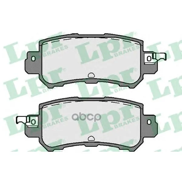 Колодки Тормозные Mazda Cx-5 11- Задние Lpr 05p1756 Lpr арт. 05P1756