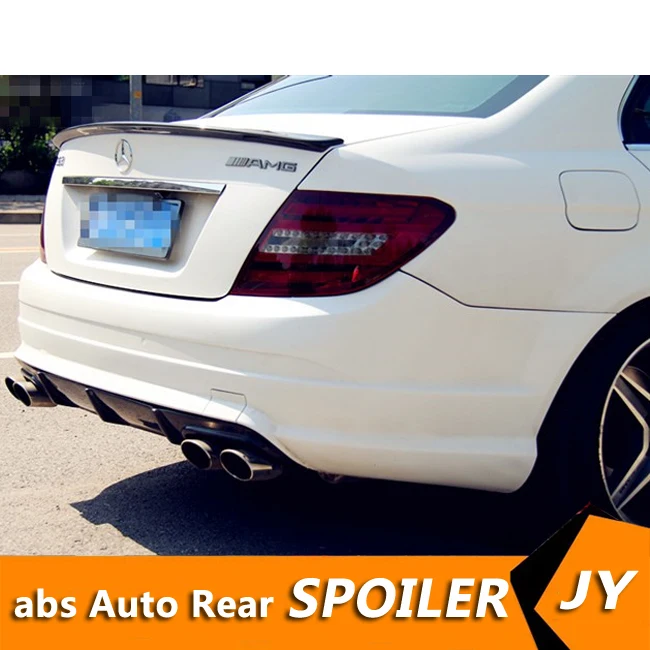 Спойлер для Mercedes Benz W204 Spoiler2008-2014 C180 C200L C63 высококачественный спойлер из