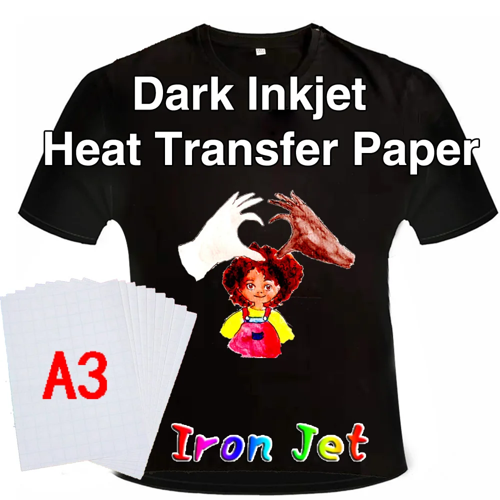 A3transfer Paper /a4heat Transfer Paper/ Transfer Paper For Dark T-shirt  And Light Color T-shirt - Photo Paper - AliExpress