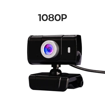 

HD 1080P/720P/480P Webcam Mini WebCamera With Microphone Rotatable Cameras For Live Broadcast Video Calling Conference Work