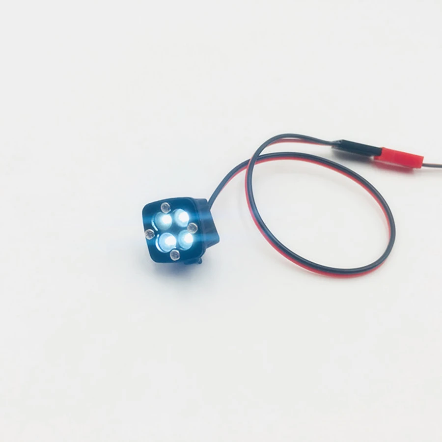 

Rc Toys Car Upgrade Parts DIY White LED Spot-Lights 7V Voltage Set For Remote Control Toy Model Cars Accessories