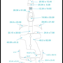 2004 SeaRay Sundeck 220 плавающий шаг и коврик для кокпита лодка EVA Тиковый настил 1/" 6 мм