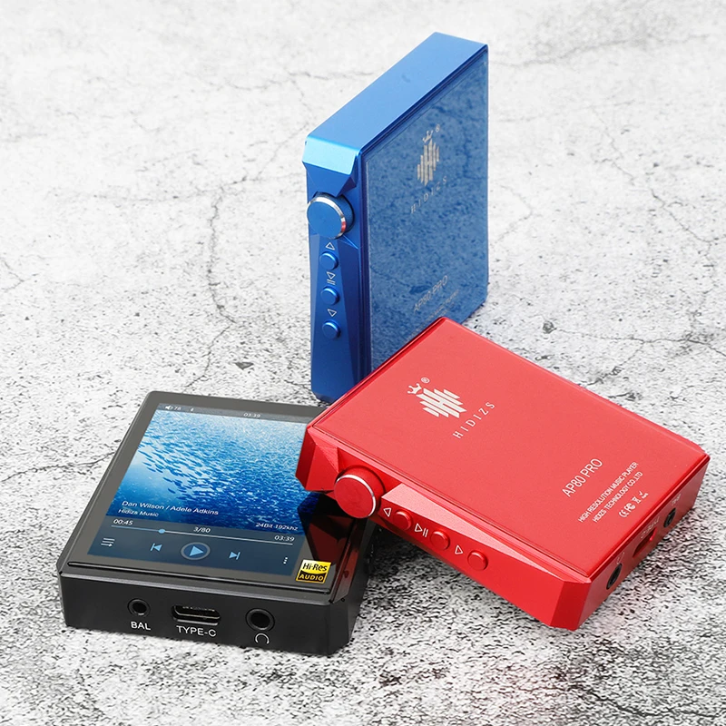 Hidizs AP80 PRO Dual ESS9218P Bluetooth портативный музыкальный плеер MP3 USB DAC Hi Res аудио DSD64/128 Apt X/LDAC