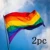 2 шт 150*90 см 5*3 фута Веселые красочные флаги Радуга мира баннеры флаги для парада сопротивление выцветанию ЛГБТ Прайд украшение для дома с изображением флага - изображение