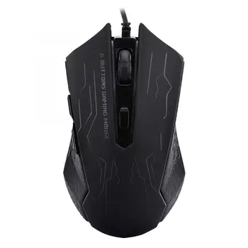 

Wired Gaming Mouse Colorful Breathing Lights Computer Accessory Office Mouse New