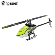 Eachine-helicóptero teledirigido E180 6CH, sistema 3D6G, Motor de accionamiento directo sin escobillas Dual, Flybarless BNF, Compatible con juguetes FUTABA S-FHSS