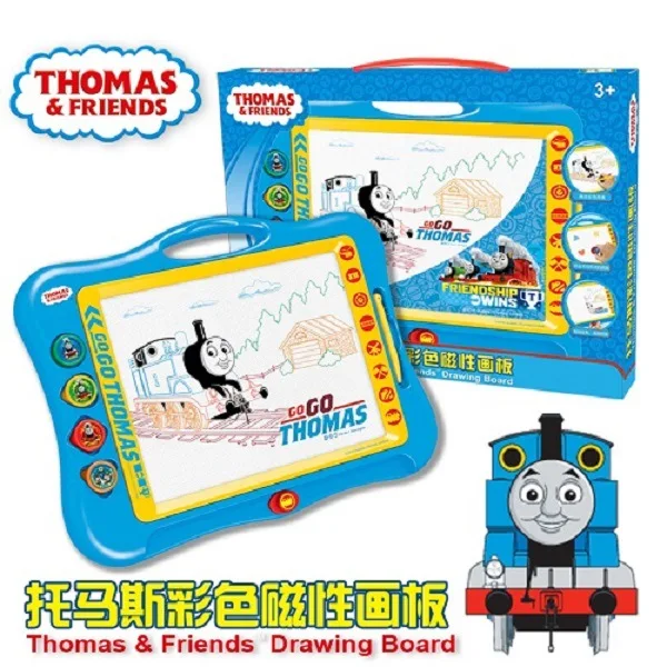 

Thomas Children Color Magnetic Drawing Board Large Size Educational Small Blackboard Baby Drawing Board WordPad Doodle Board