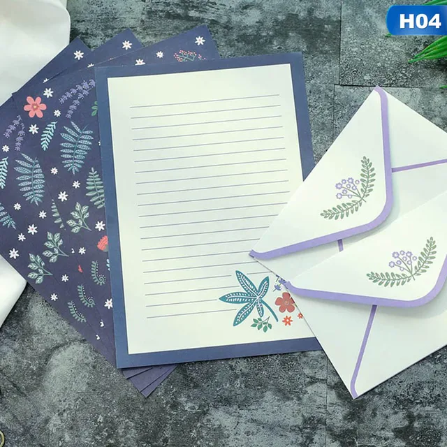 Kawaii and Cute Korean Stationery Letter Envelope Paper Creative Aesthetic Little Fresh