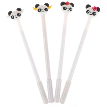 

1pc Korean Stationery Cute Panda Gel Pen School Office Kawaii Supplies Novel Creative Gift Handles