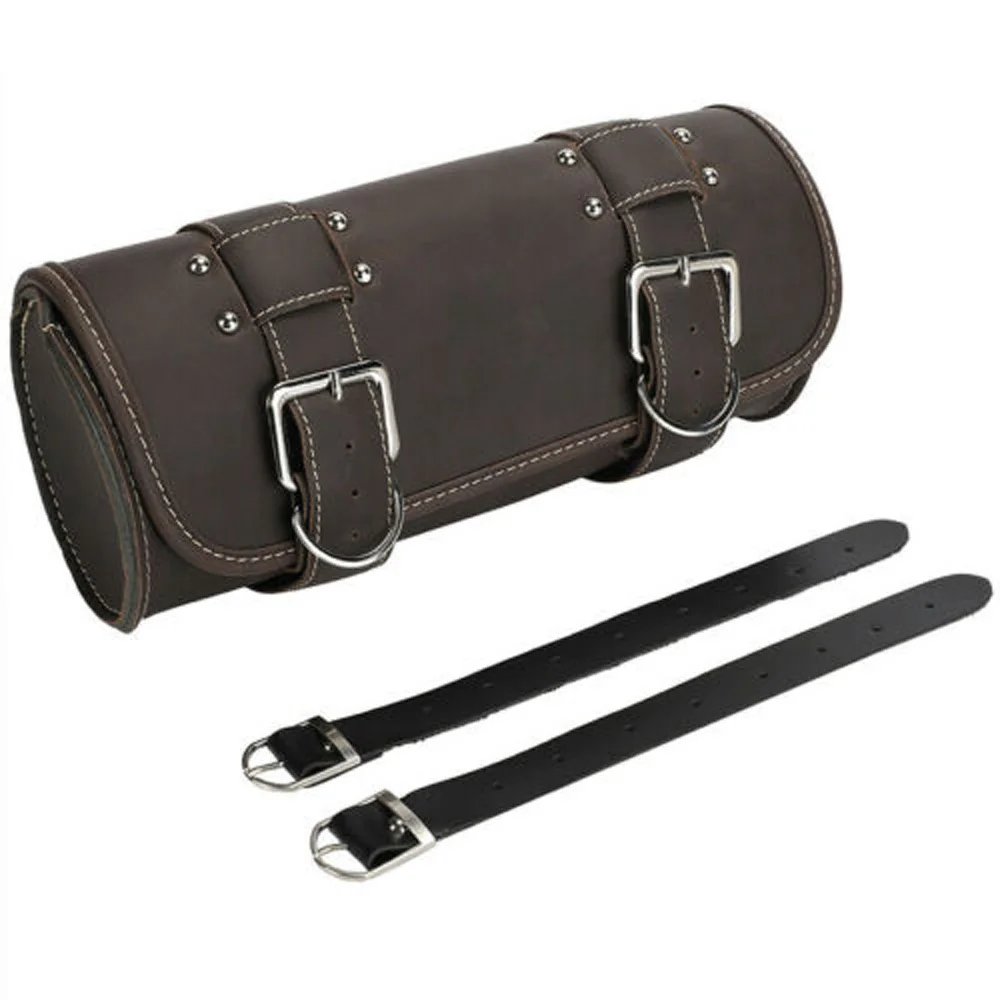 

Universal Motorcycles Bicycles PU Leather Saddlebag Handlebar Pouch Tool Bags