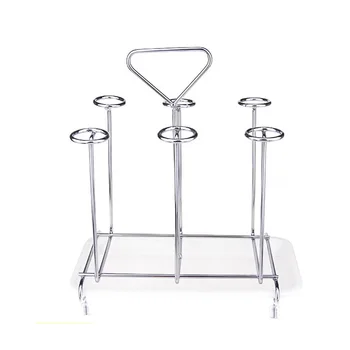 

1xGlass Cup Rack Water Mug Draining Drying Organizer Drain Holder Stand Kitchen